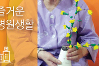 개나리 꽃이 피었습니다. 남양주 나무 요양병원 프로그램